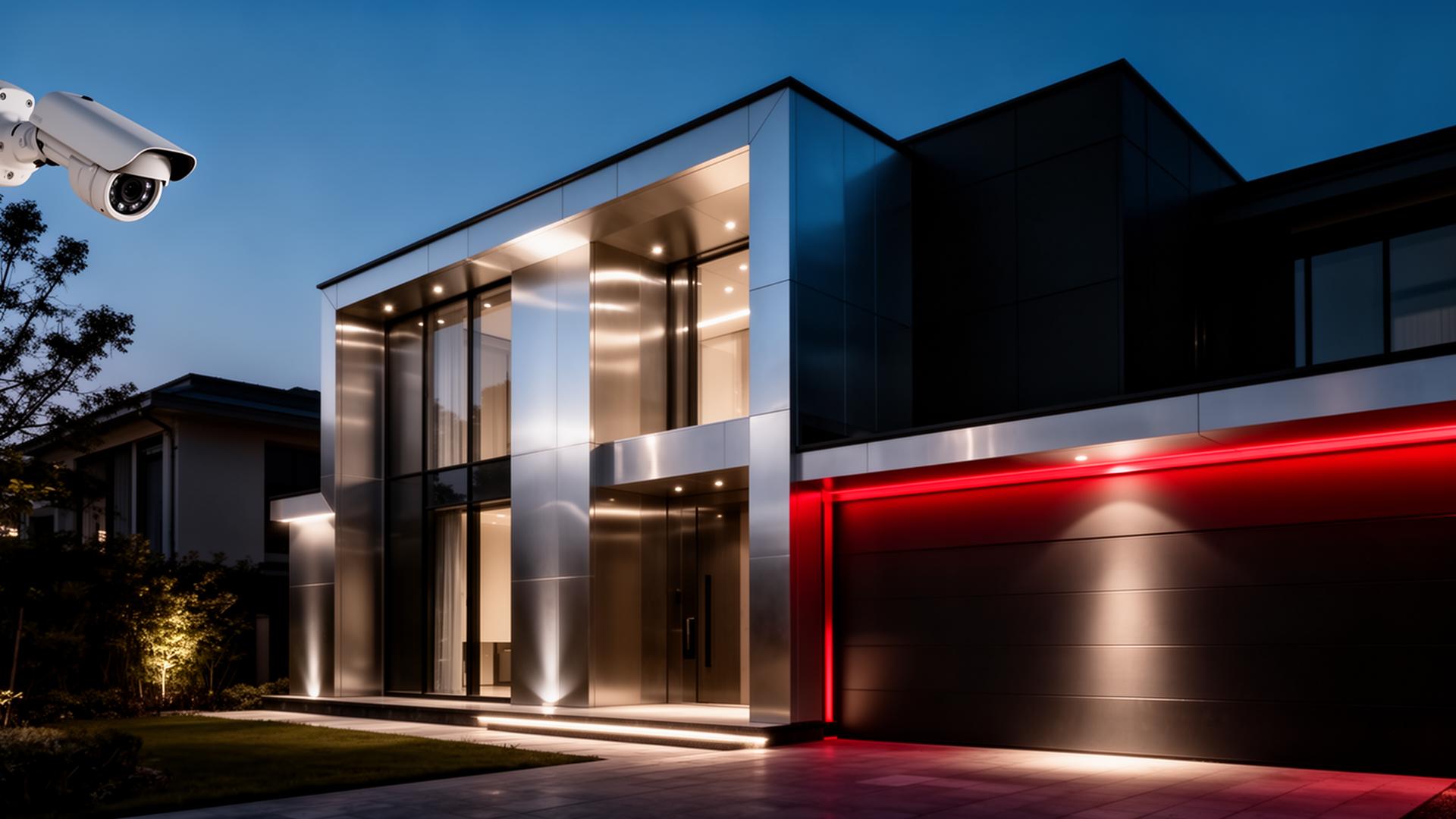 Casa moderna protegida por Sentinel